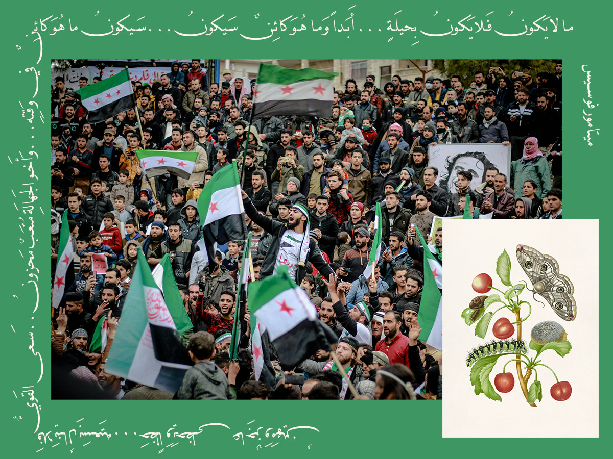 صورة عن التغيير والثورة السورية